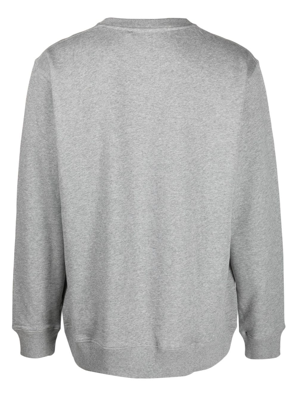 logo-print crew neck sweatshirt - 2