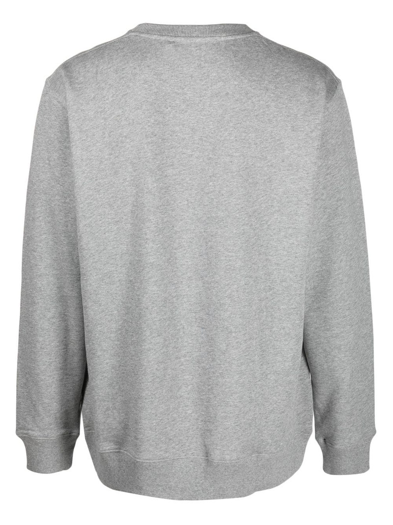 Étude logo-print crew neck sweatshirt outlook
