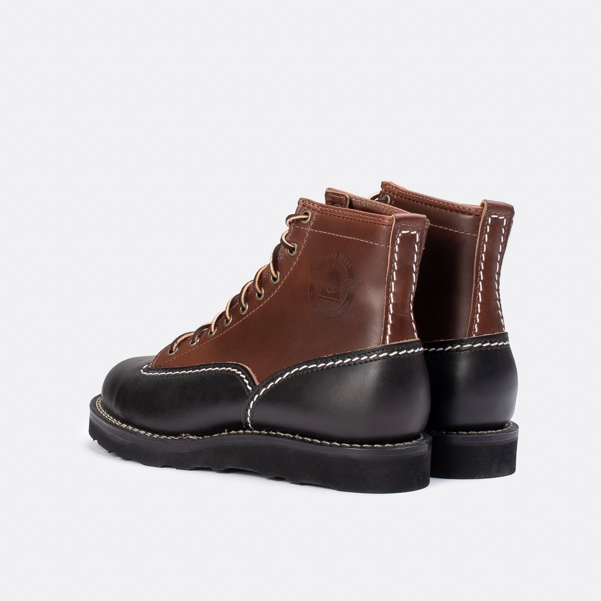 Iron Heart Int’l x Division Road x Wesco® - 7" Black/Brown Horsehide Jobmaster® - 4