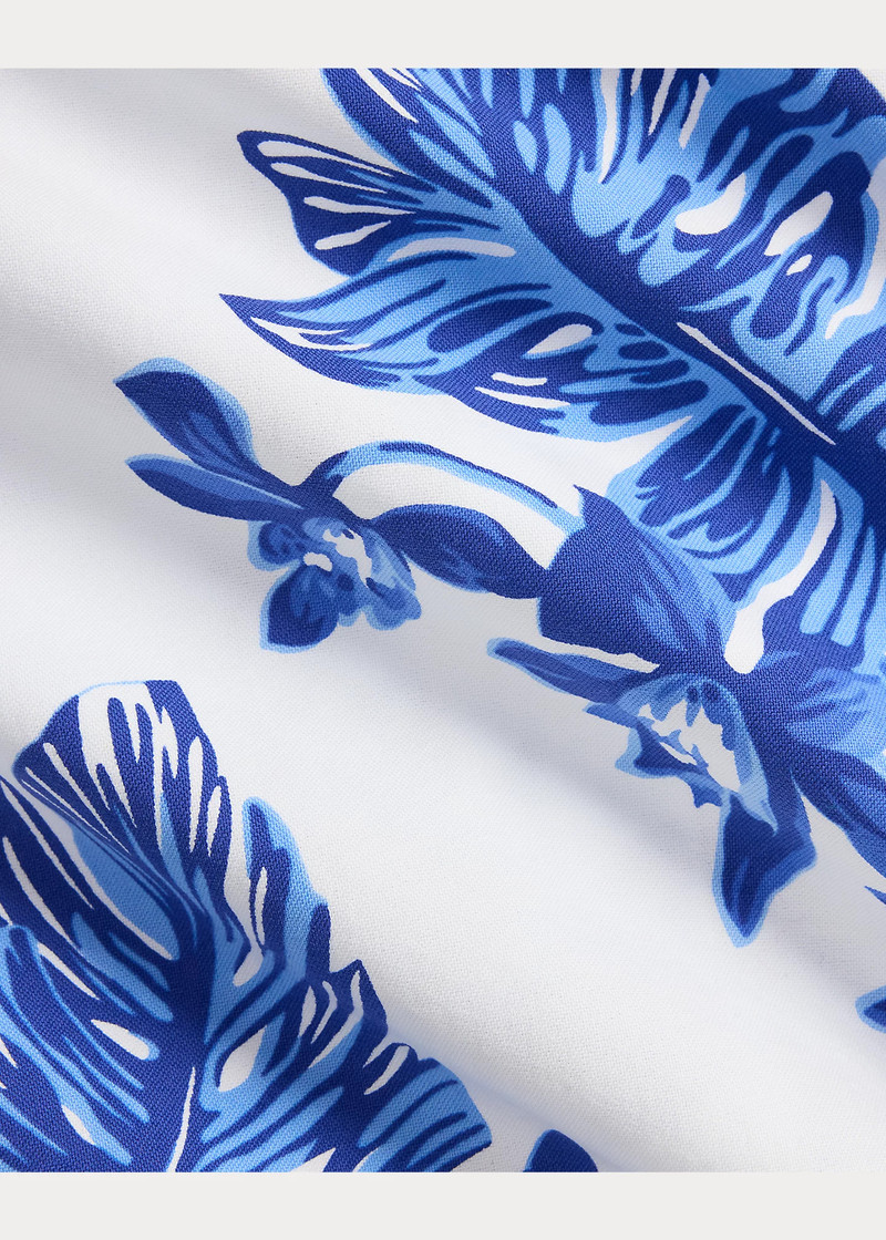 Classic Fit Tropical-Print Camp Shirt 6