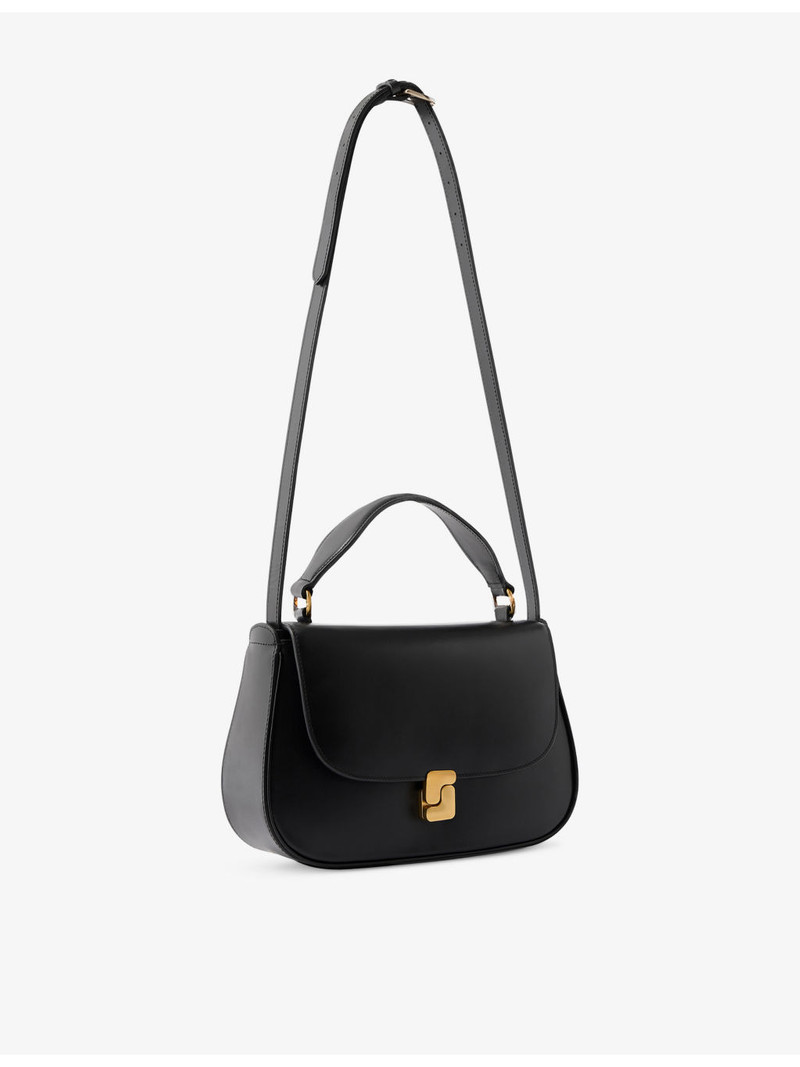 soeur Bella Leather Top-Handle Bag outlook