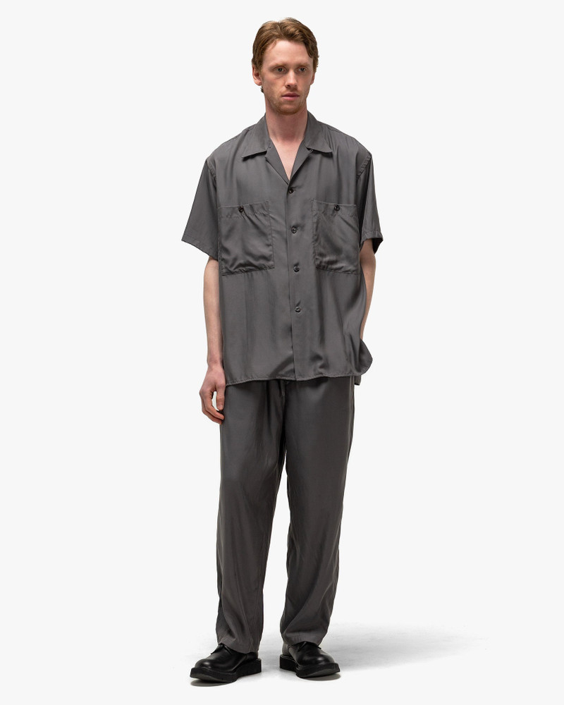 YOKE Cupro Easy Pants Grey outlook