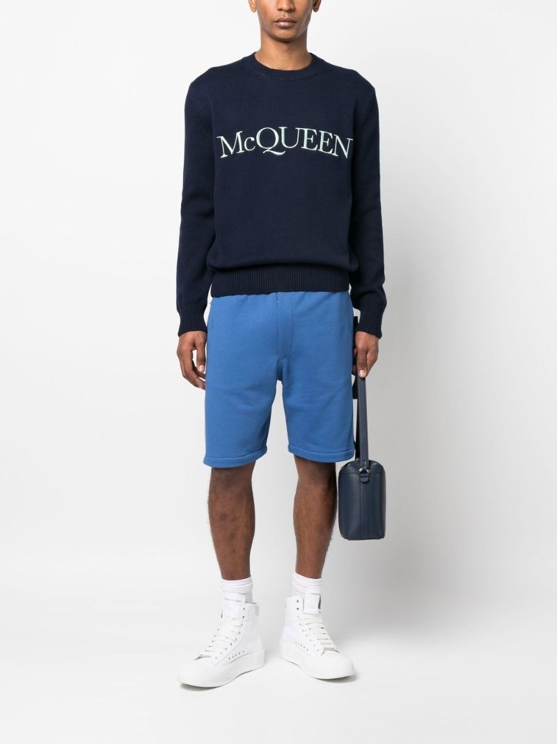 logo-embroidered jumper - 2