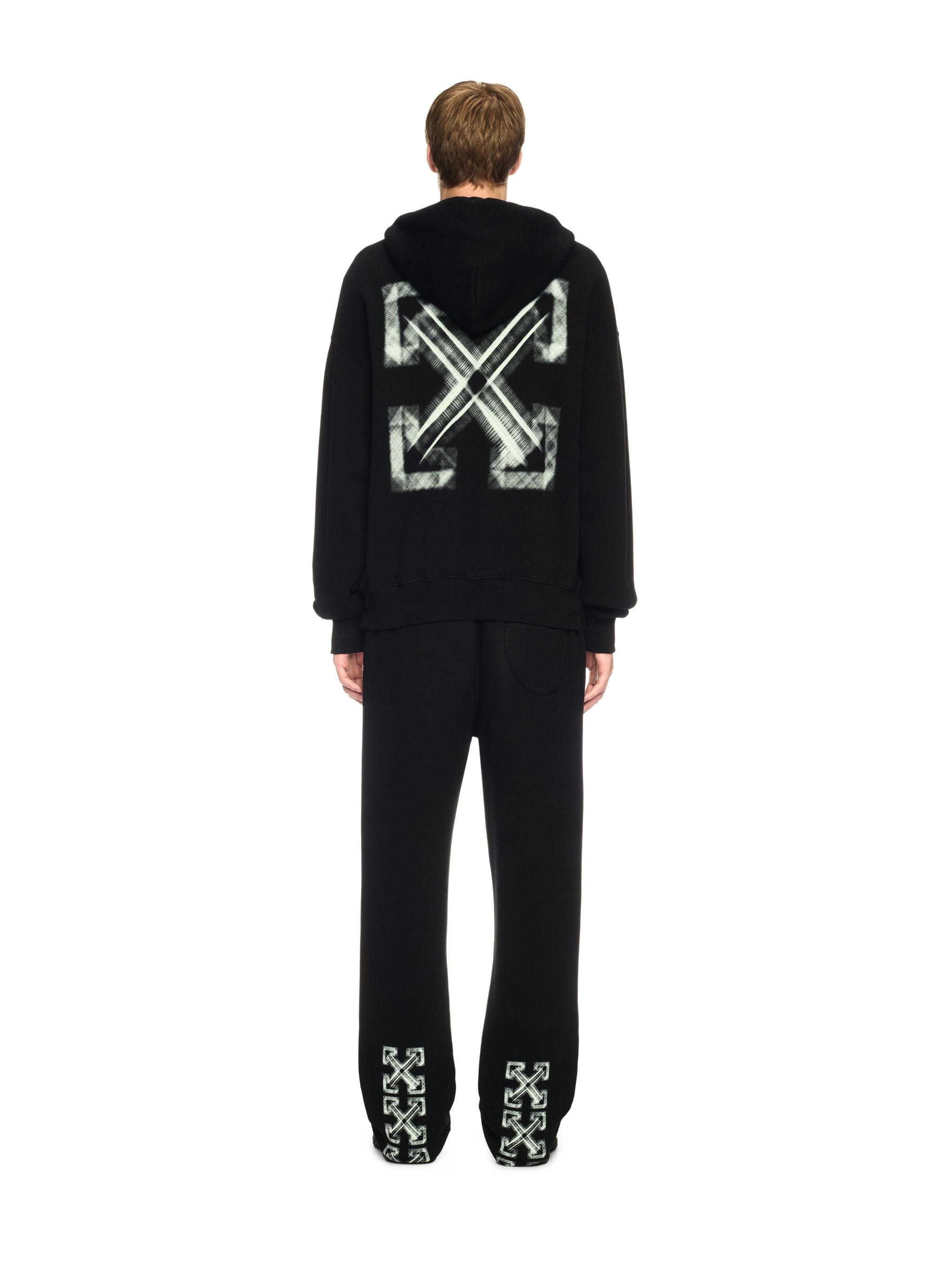 Off-White Black Vibe Arrow Hoodie | REVERSIBLE