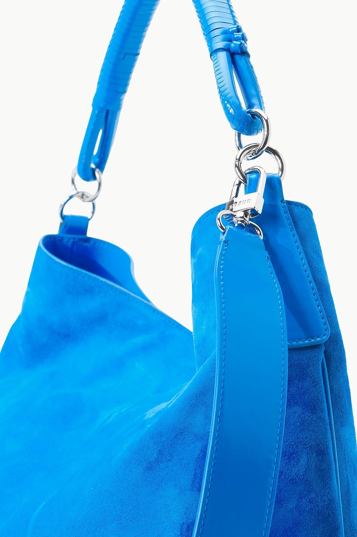 STAUD PERRY HOBO BAG DIRECTOR BLUE - 8