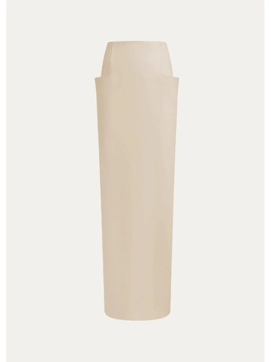 Sculpted Column Maxi Skirt - 1