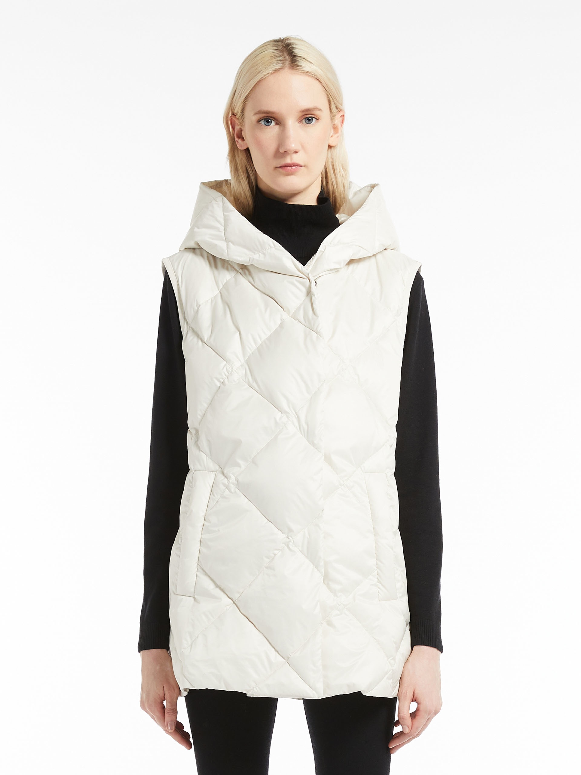 FRUTTO Water-repellent fabric gilet - 3