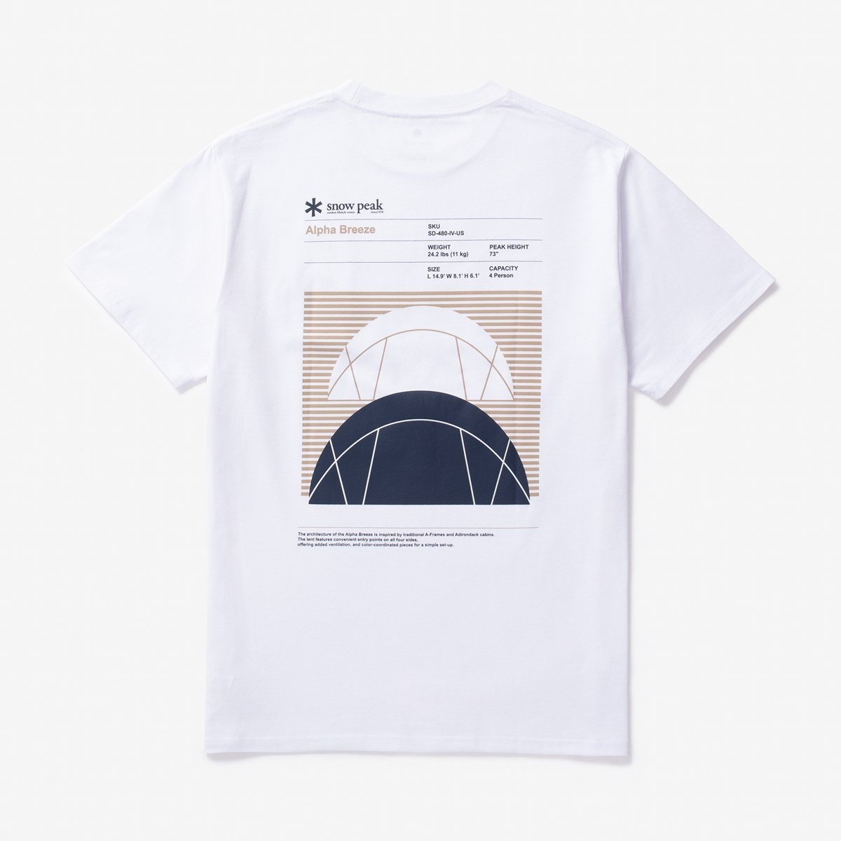 Alpha Breeze Typography T-Shirt - 2