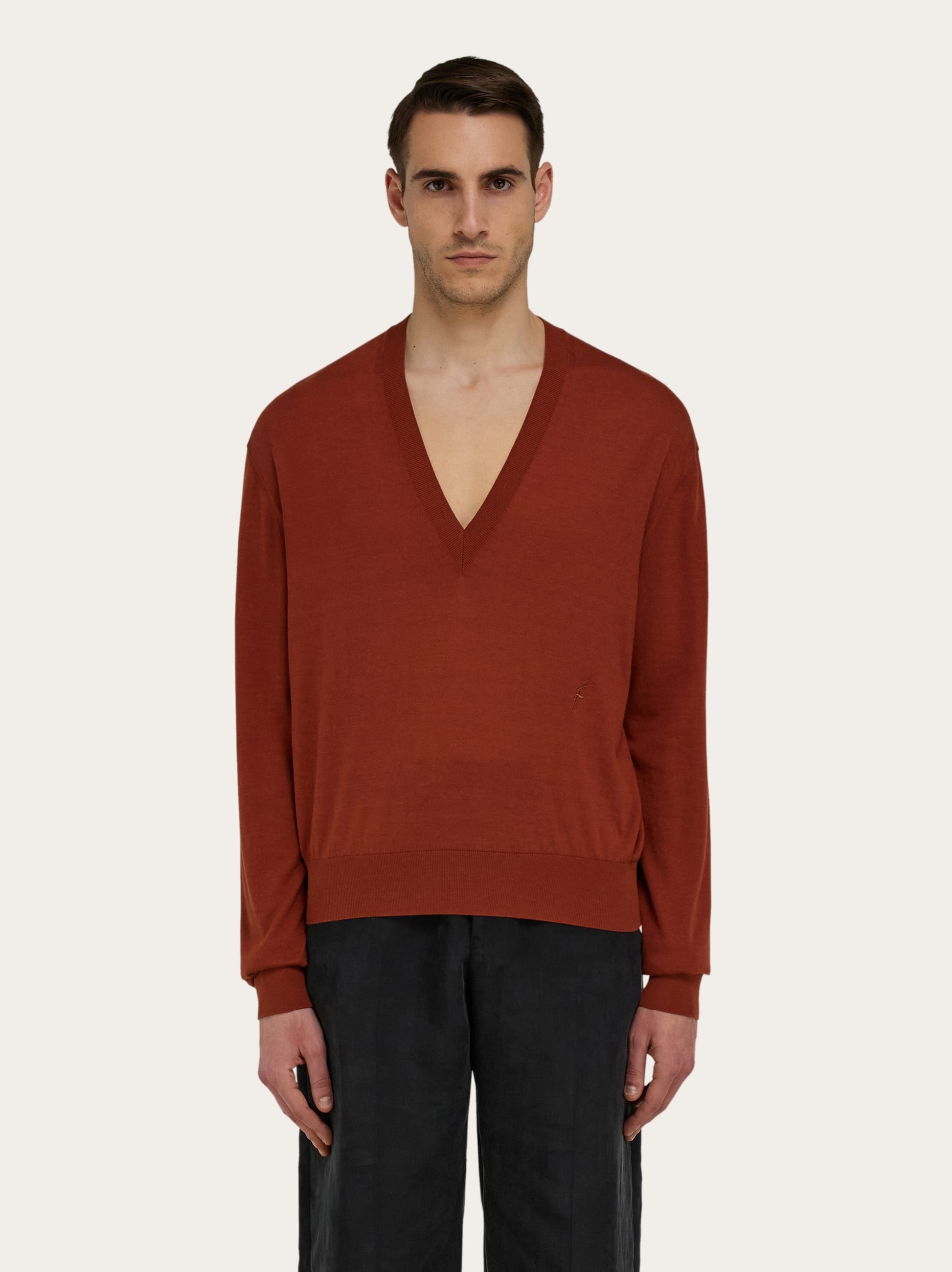 V-neck jumper - 2