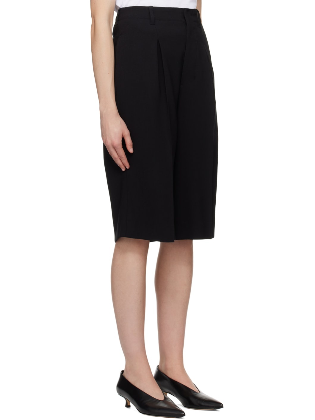 Black Bermuda Shorts - 2