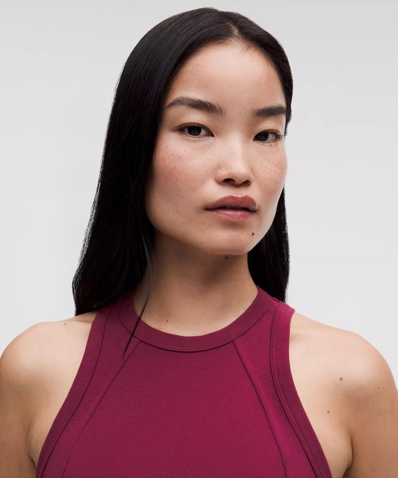 Tech Ribbed Fit-and-Flare Midi Dress 3