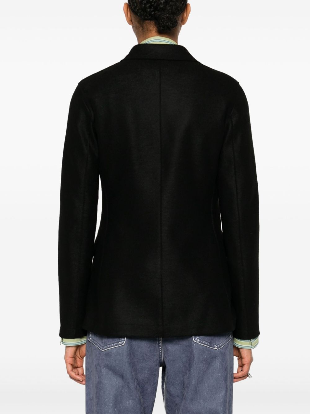 tailored wool blazer - 4