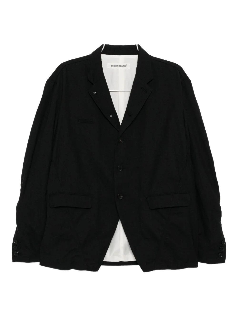 paneled blazer - 1