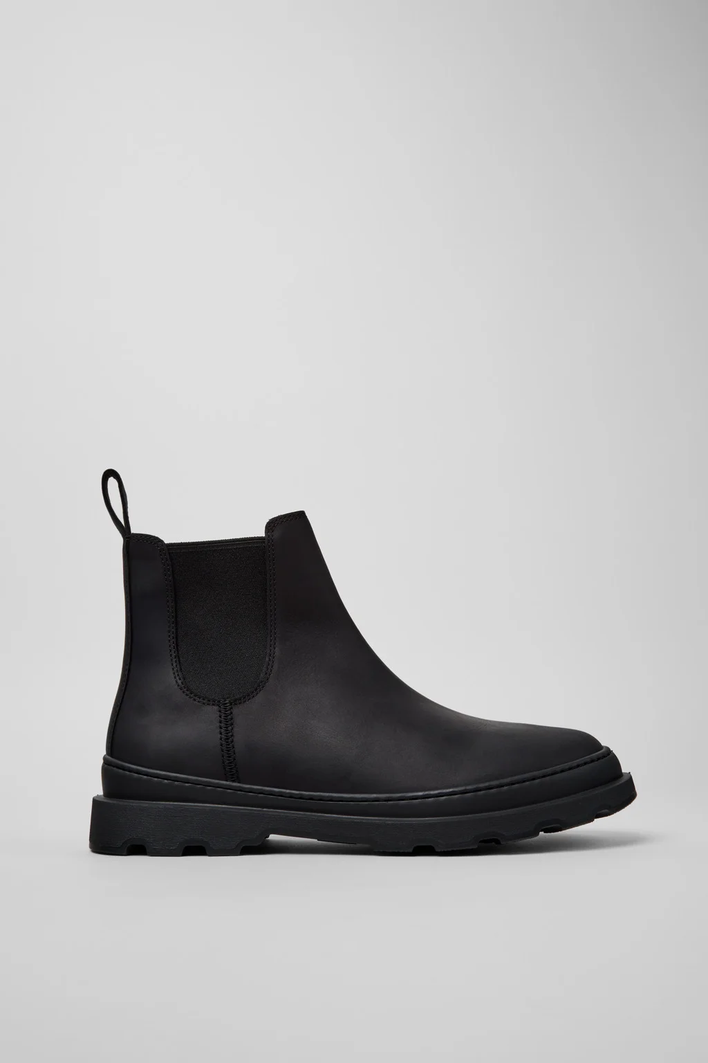 Brutus+ Black Nubuck Ankle Boots for Men. - 1