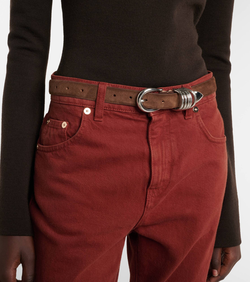 DÉHANCHE Hollyhock suede belt outlook