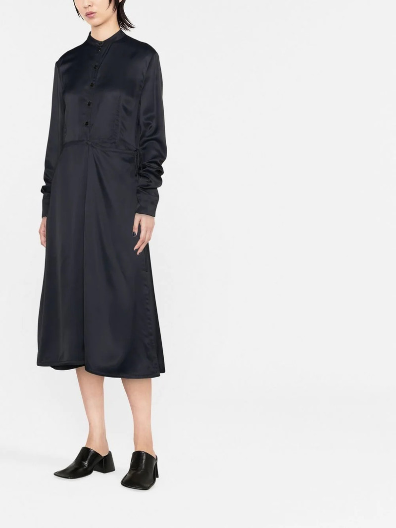 Jil Sander collarless midi dress outlook