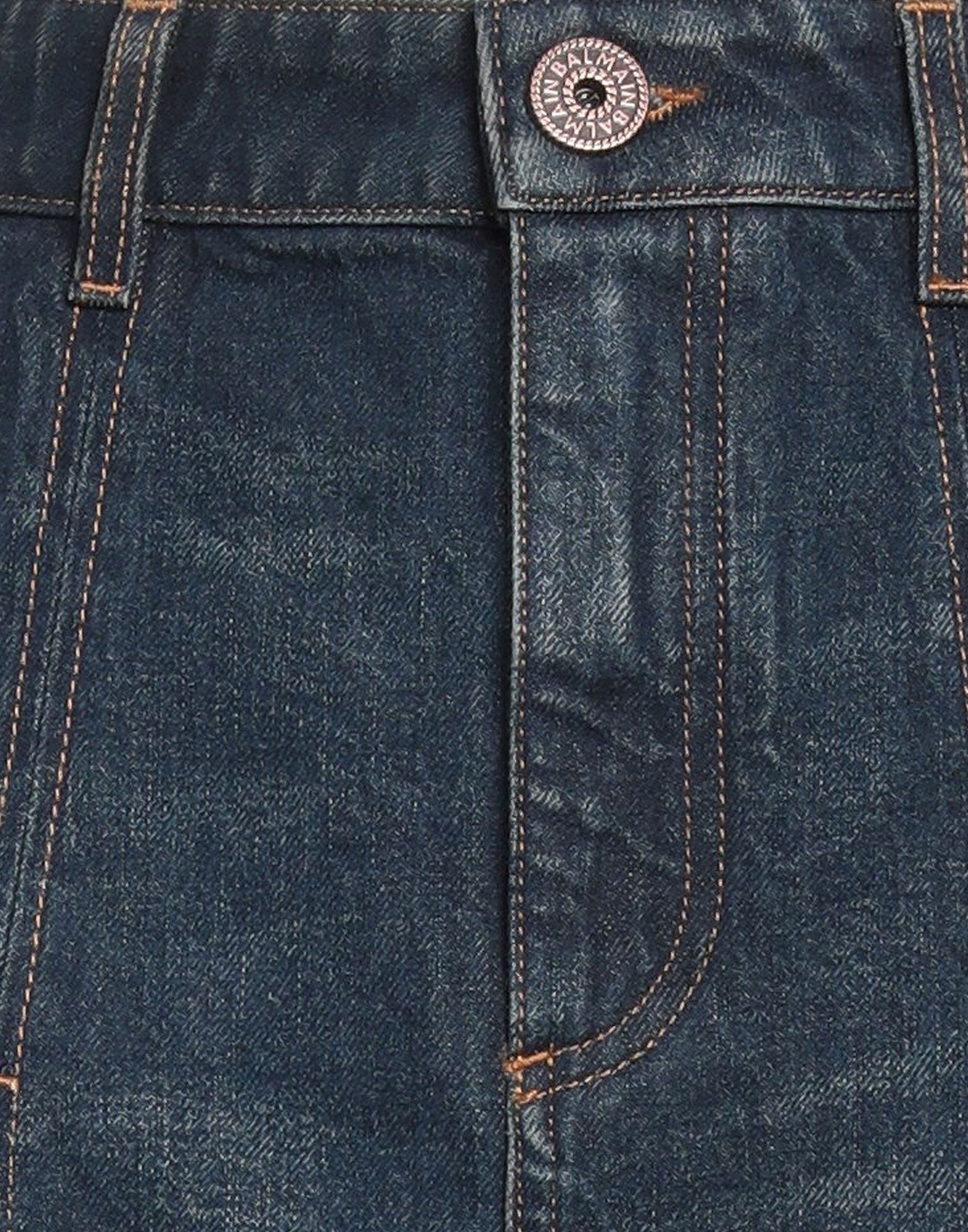 Blue Women's Denim Skirt - 4