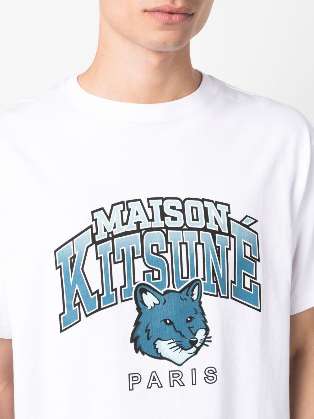 logo-print cotton T-shirt - 5