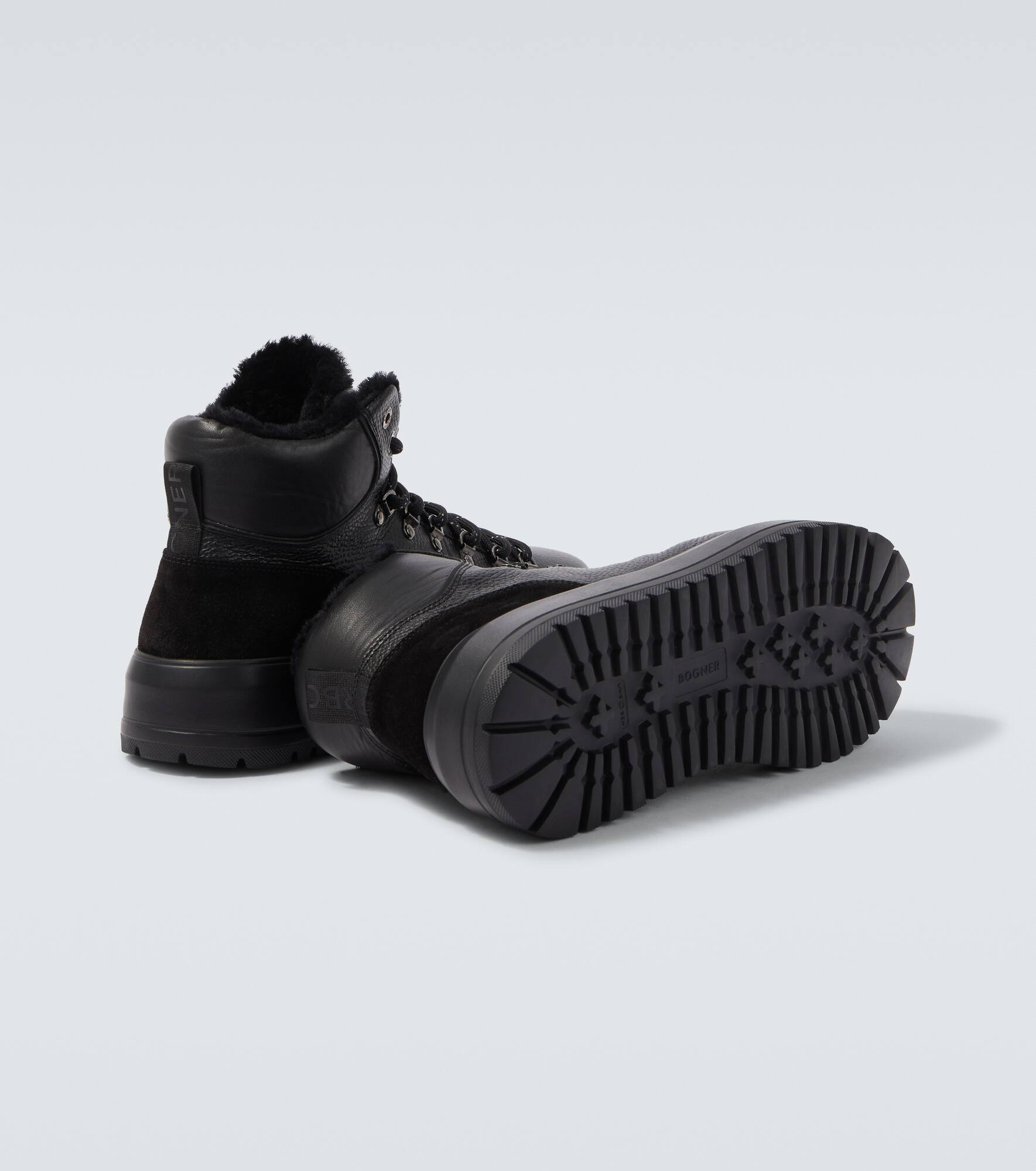 Antwerp leather high-top sneakers - 7