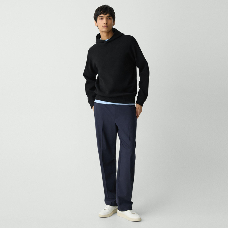 Theory Relaxed Hoodie in Light Bilen outlook