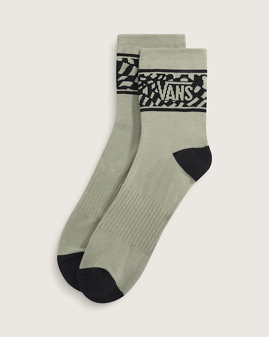 Warp Check Half Crew Socks - 1