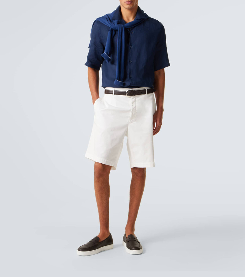 Manolo Blahnik Ellis leather loafers outlook