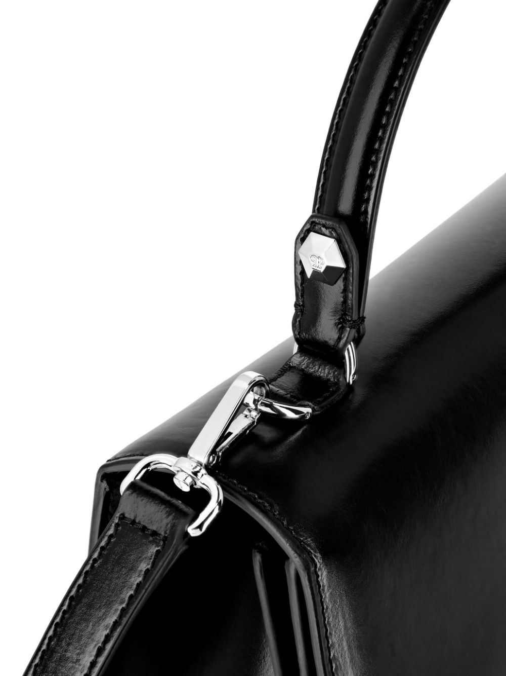 Gothic Plein large leather bag - 4