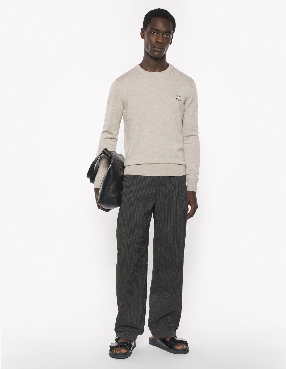 BOLD FOX HEAD PATCH REGULAR JUMPER - 2
