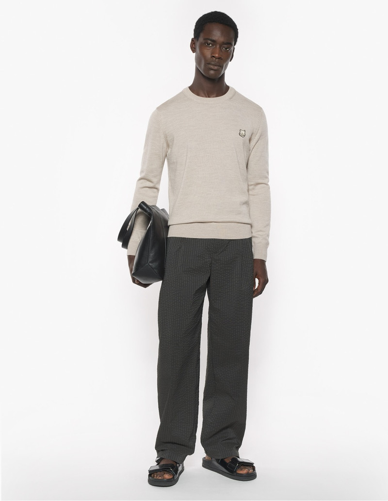 Maison Kitsuné BOLD FOX HEAD PATCH REGULAR JUMPER outlook
