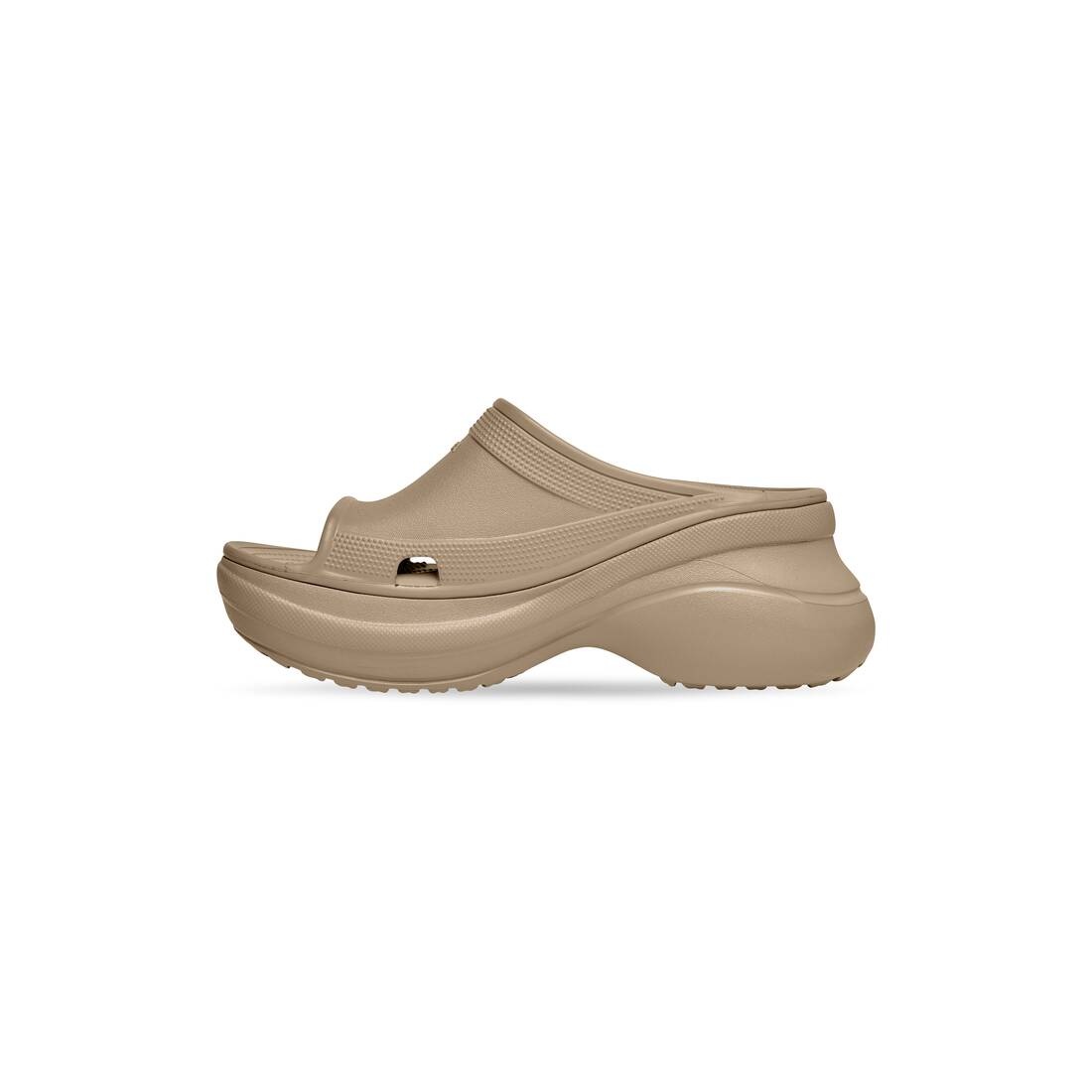 Women's Pool Crocs™ Slide Sandal in Beige - 3