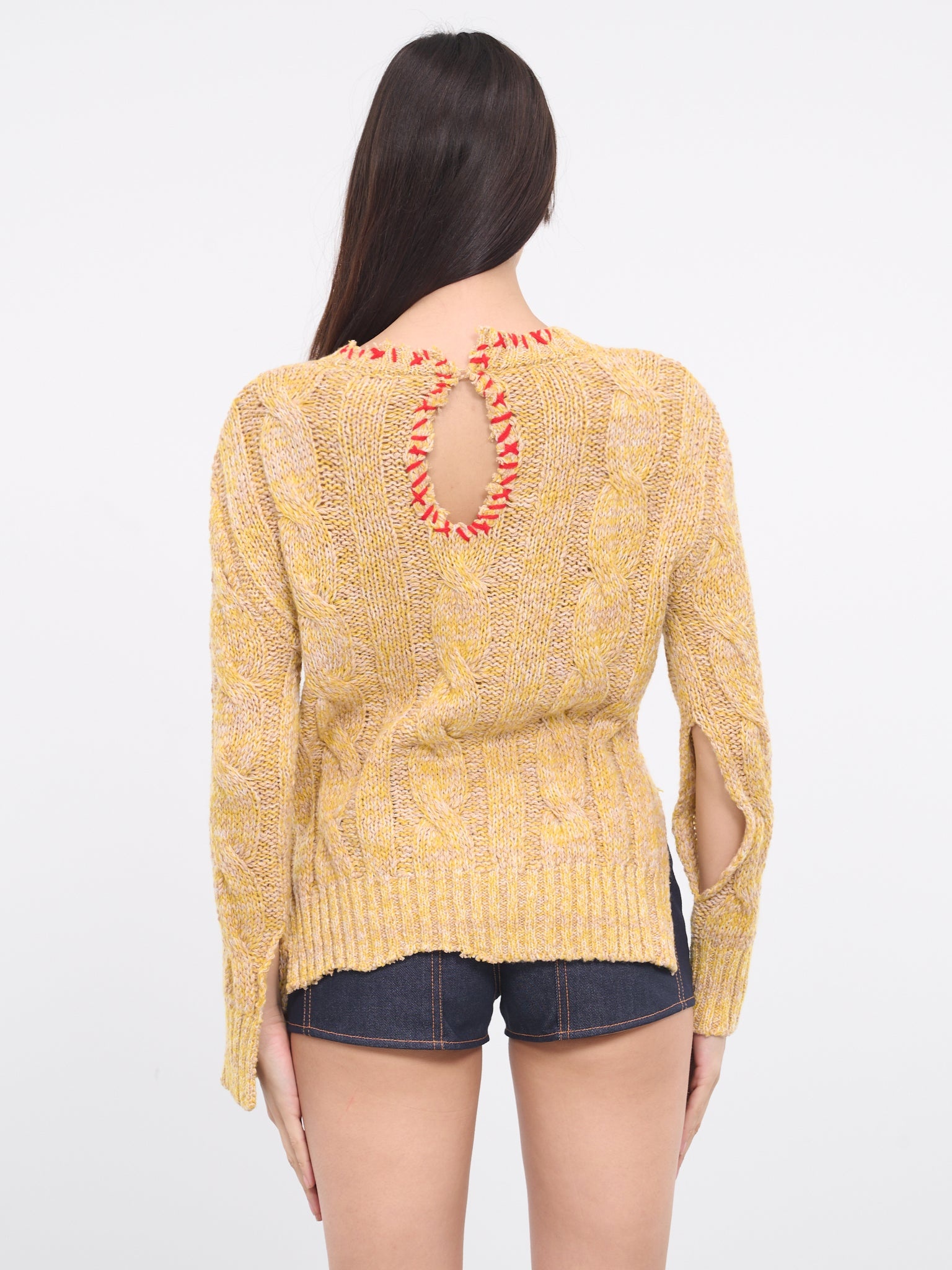 Nibbled Edges Mouliné Jumper - 3