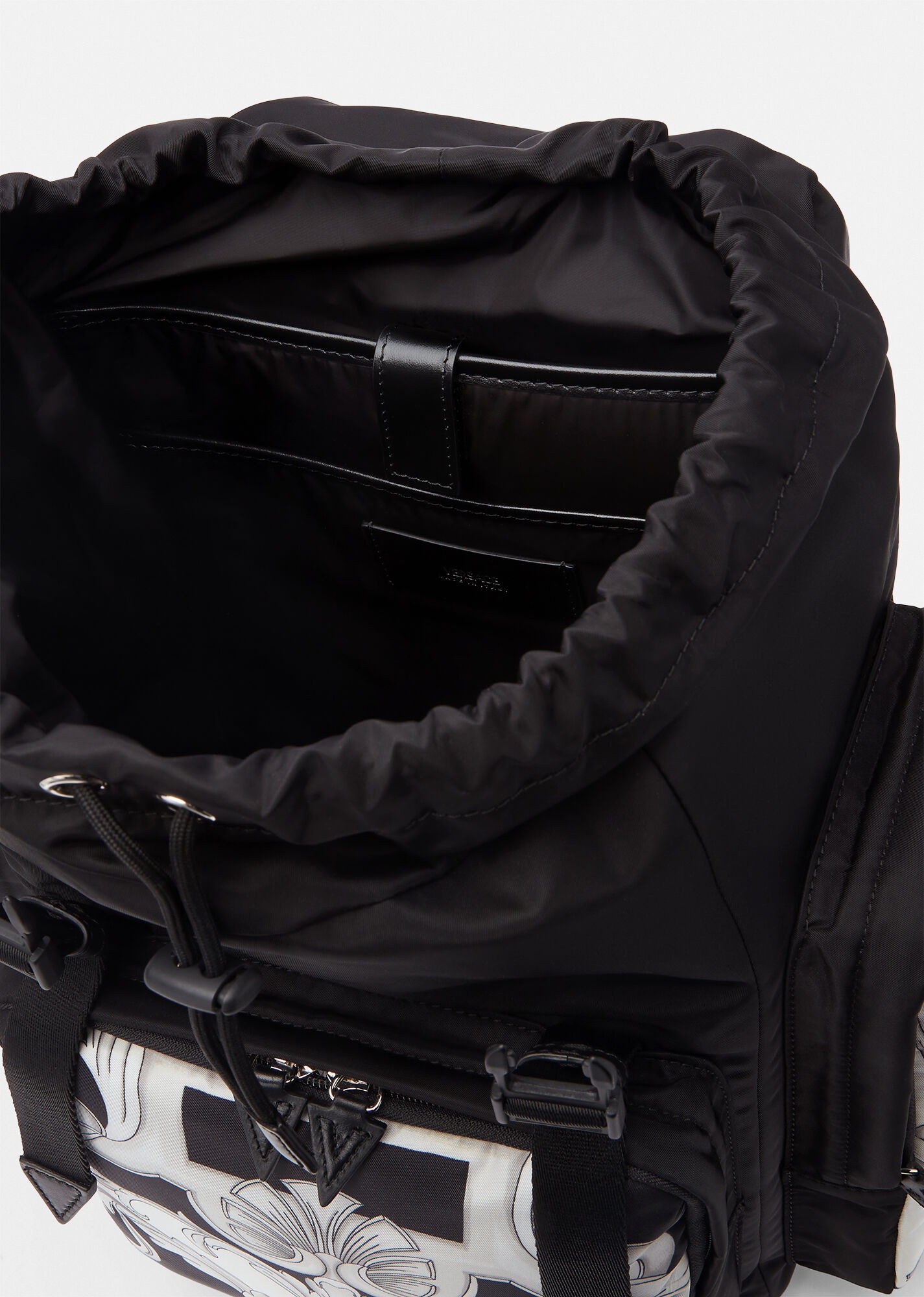 La Medusa Silver Baroque Backpack - 4