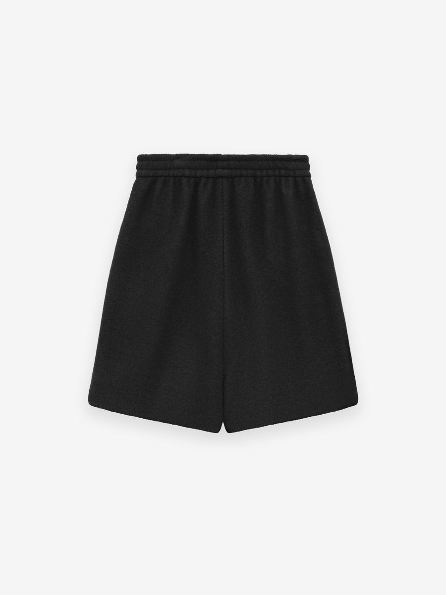 Boiled Wool Relaxed Shorts - 2