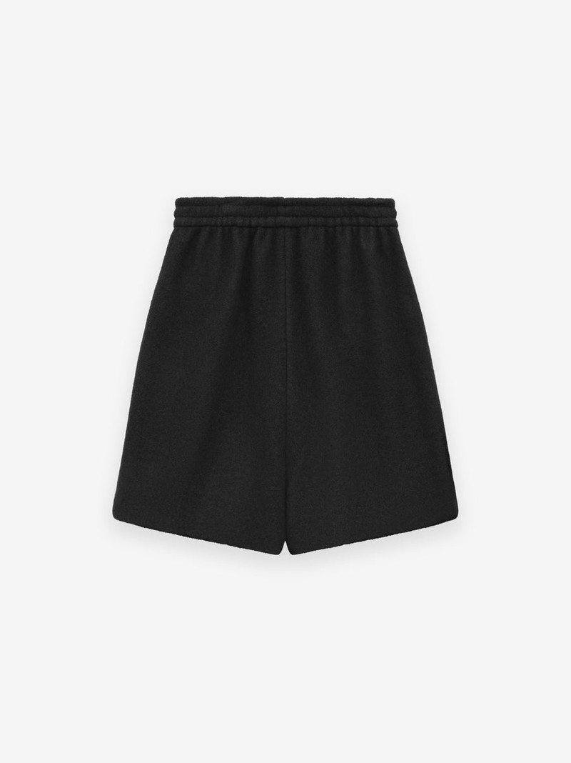 Boiled Wool Relaxed Shorts 2