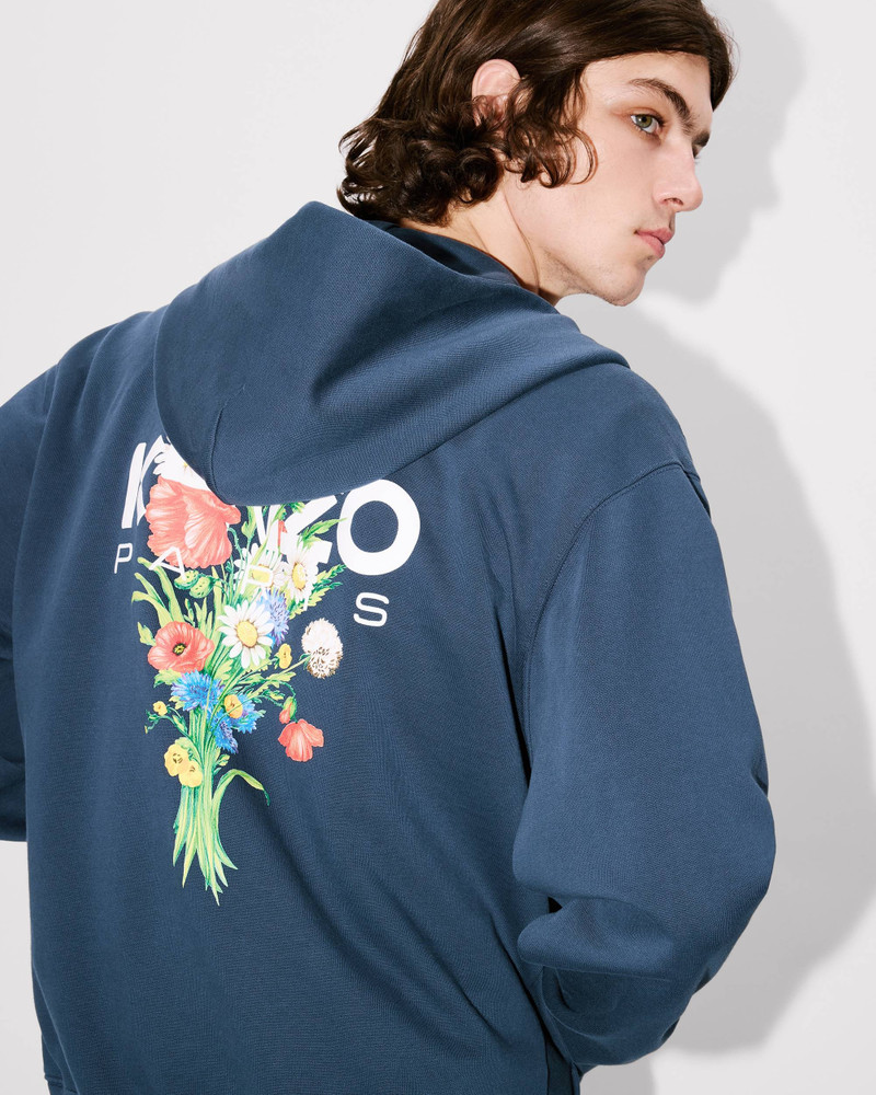 'KENZO Archive Bouquet' full-zip hoodie in cotton 7