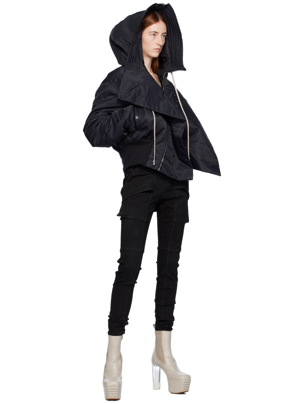 Black Alice Bomber Jacket - 4