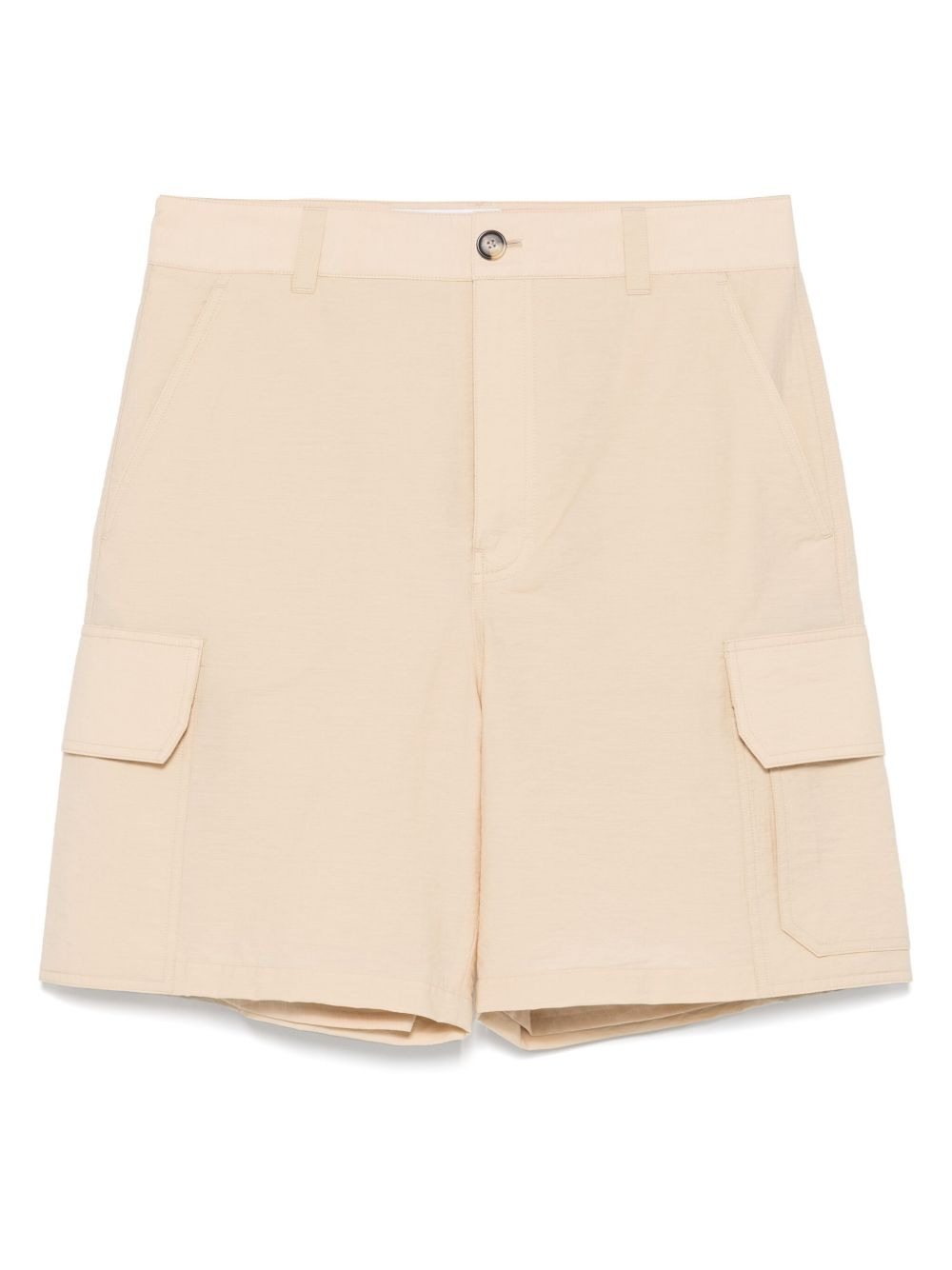 logo-patch cargo shorts - 1