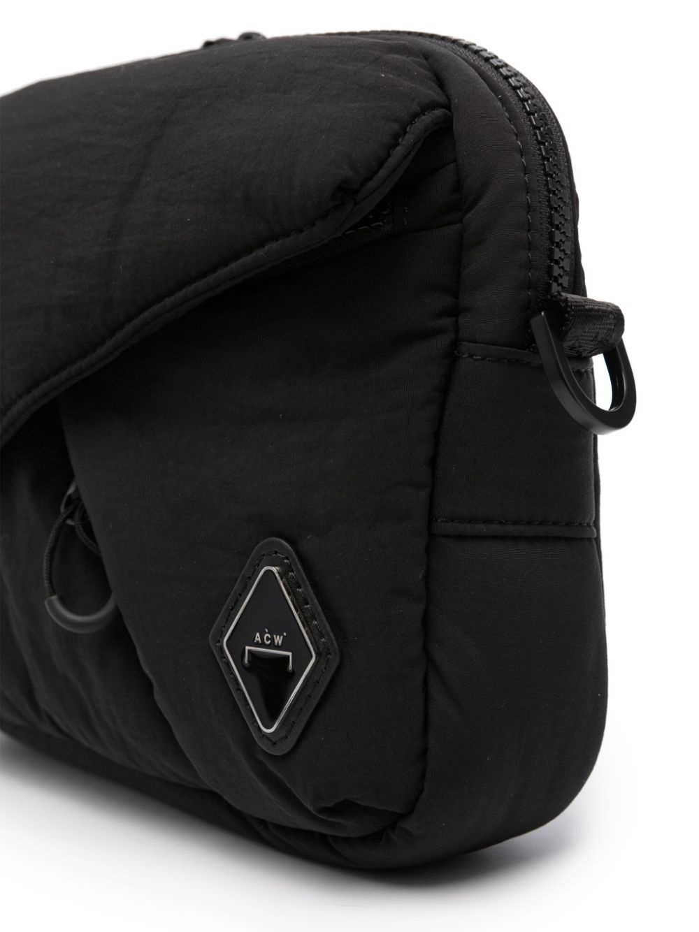 Diamond padded messenger bag - 4