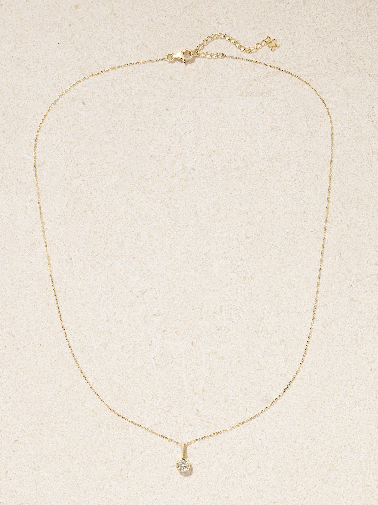 14-karat Gold Diamond Necklace - 4