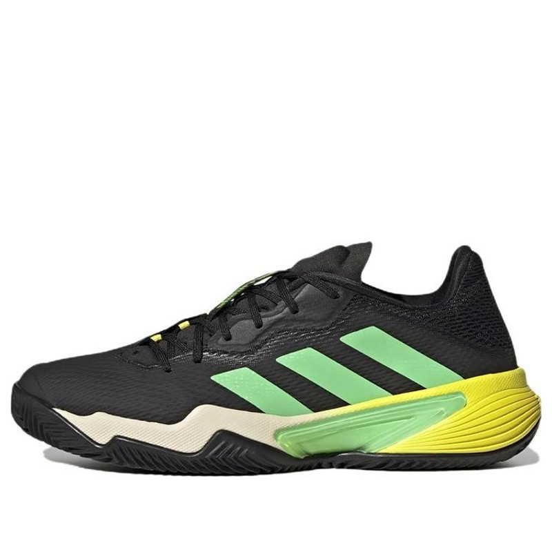adidas Barricade Clay Men Tennis Shoes 'Black Green' GY1435 - 1