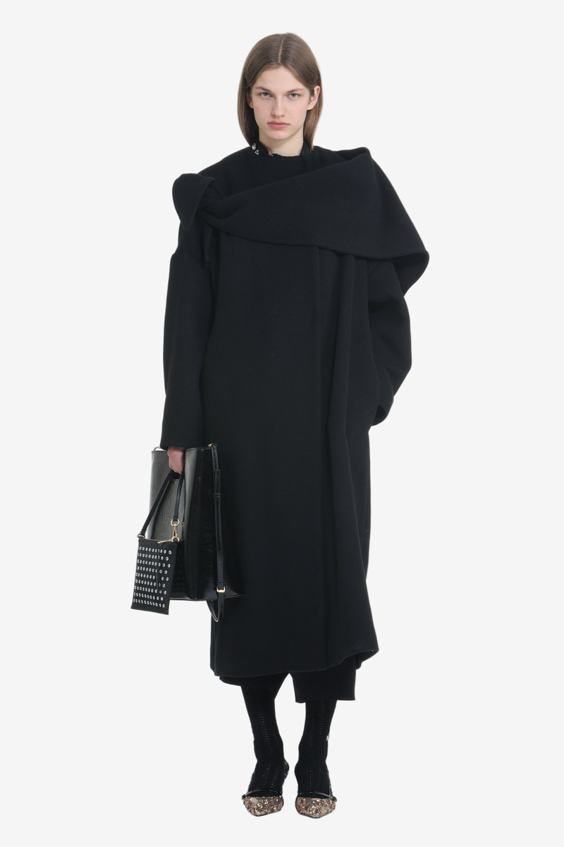 OVERSIZED LONG COAT WITH SHAWL 1