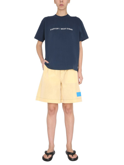 SUNNEI PATCH AND ELASTIC WAIST SHORTS outlook