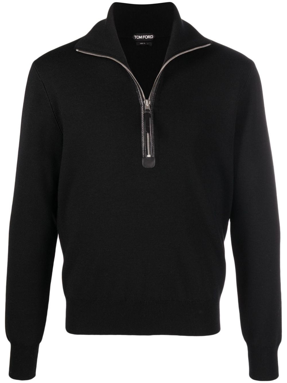 half-zip fleece jumper - 1