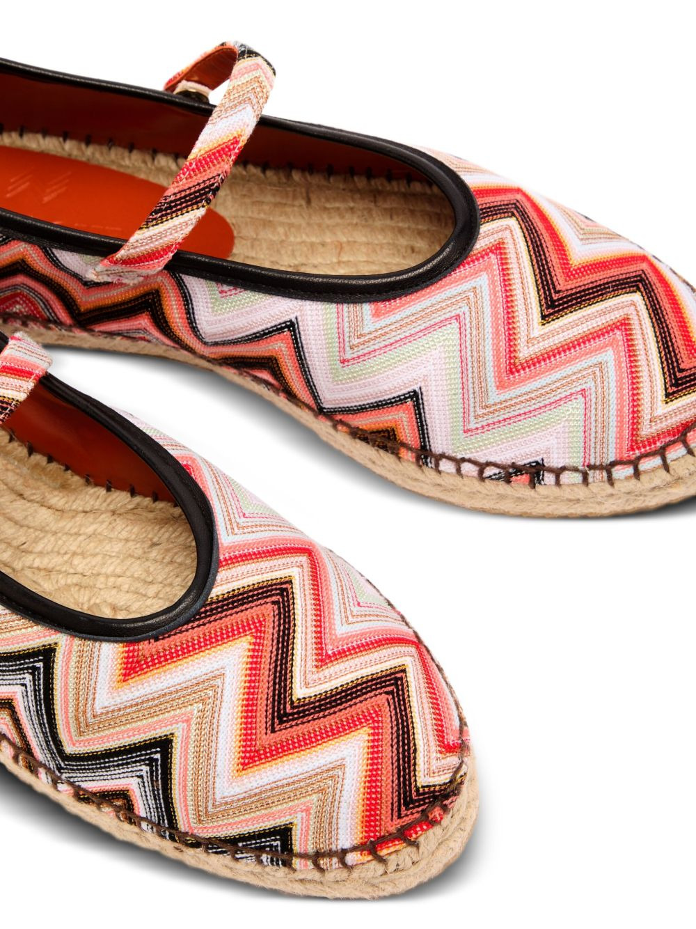 Lola zigzag-patterned espadrilles - 3