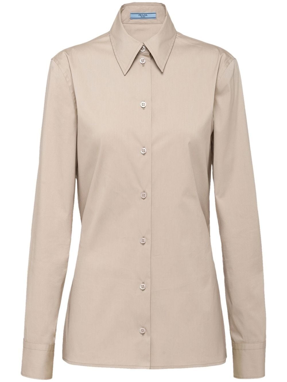 long-sleeve button-up shirt - 1