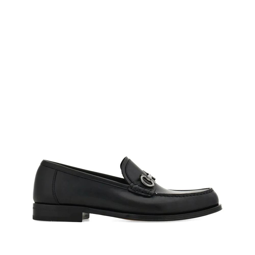 Ferragamo Black Trainers Men - 1