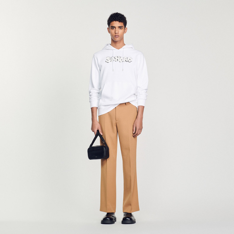 Sandro Embroidered Sandro hoodie outlook