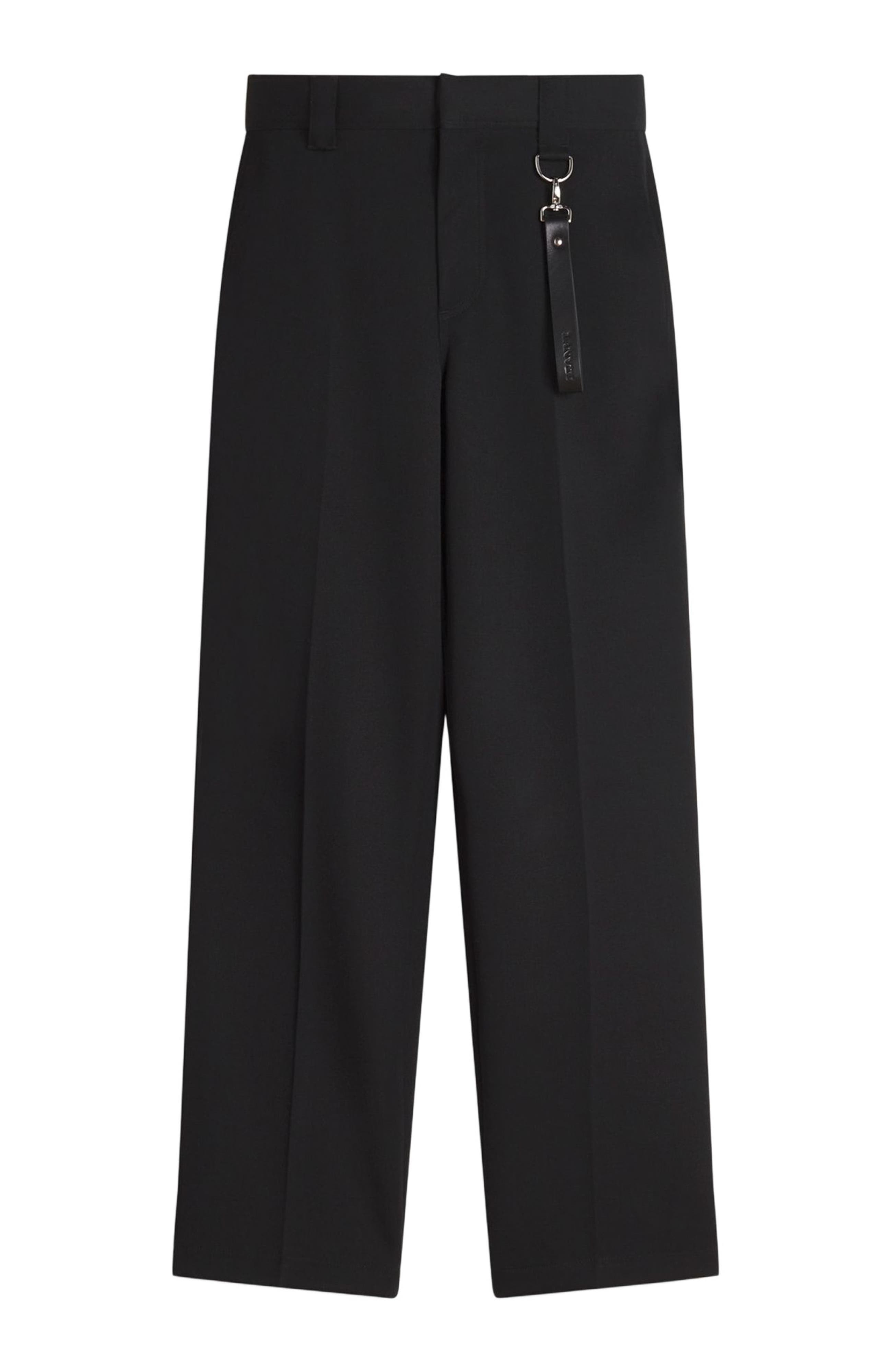 Lanvin STRAIGHT FIT PANTS in Black at Nordstrom - 2