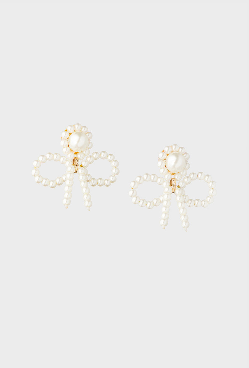 Kiffin Earrings - Pearl 3