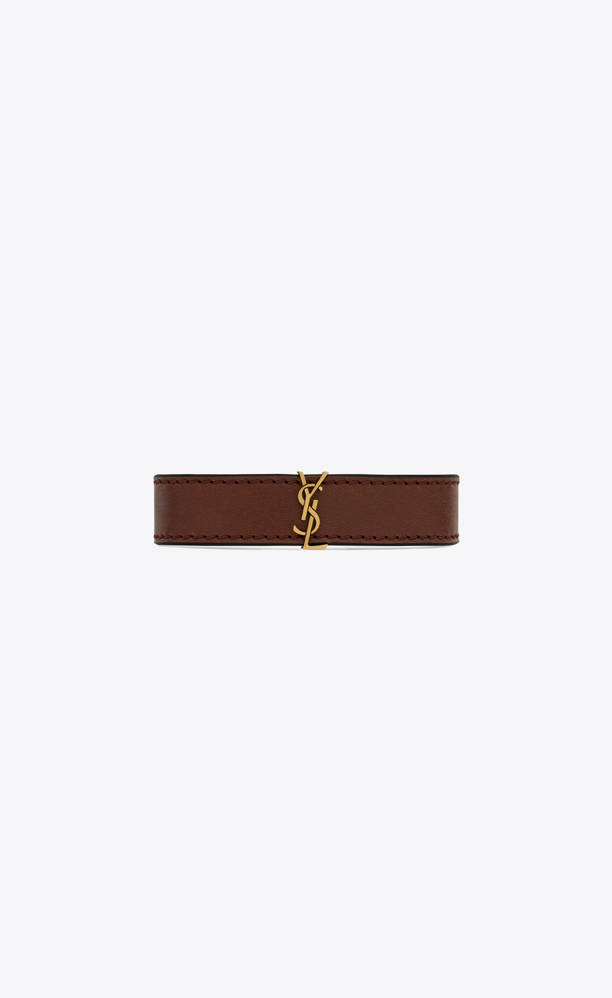 cassandre bracelet in leather - 1